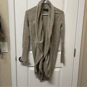 All Saints Spitalfields Longsleeve Ruched Cardigan